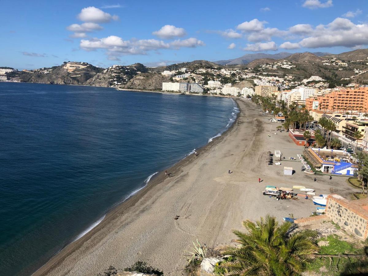 Estudio Luxury Primera Linea De Playa Almunecar Parking Gratuito Exterior foto